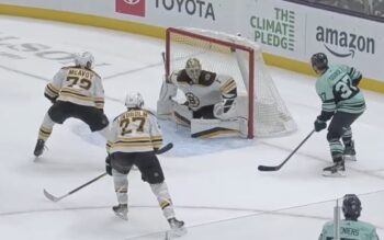 Completely Bonkers: Boston Bruins Beat Kraken 6-5