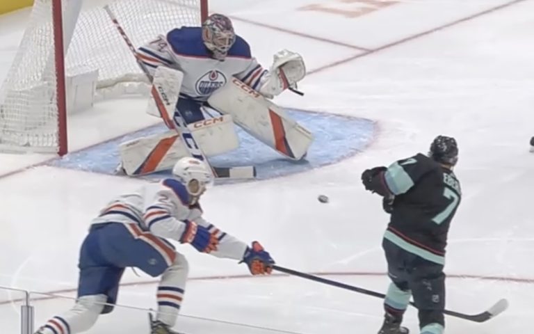 Read more about the article Oilers Solidify 3rd Place, Beat Kraken 6-4