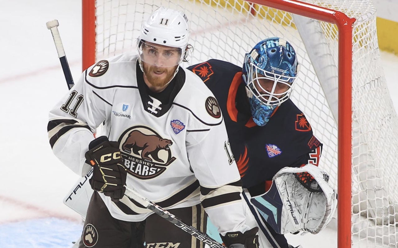 Seattle Kraken, Coachella Valley Firebirds, Hershey Bears