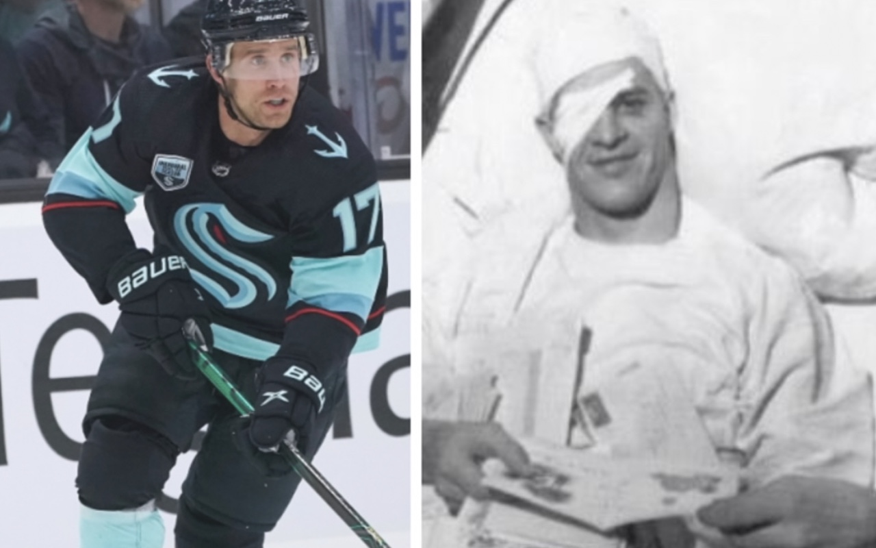 Seattle Kraken Jaden Schwartz, Gordie Howe