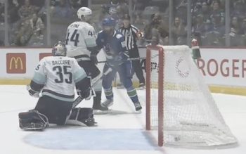 Canucks Lose To Kraken 2-1 In Abbotsford