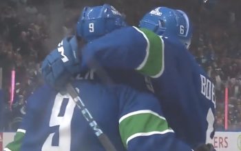 Canucks Whip Oilers 8-1 In Season Opener