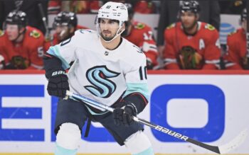 Kraken’s Goal-less Matty Beniers Puts In Extra Work At Practice