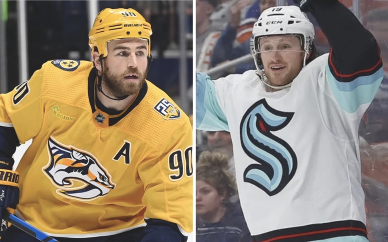 Predators O'Reilly, Kraken McCann