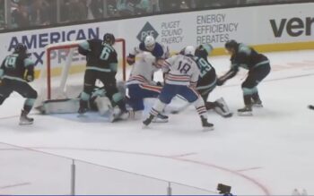 Thud! Kraken Fall Easily At Home To Oilers, 4-1