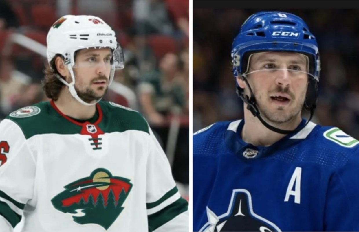 Wild Zuccarello, Canucks Miller