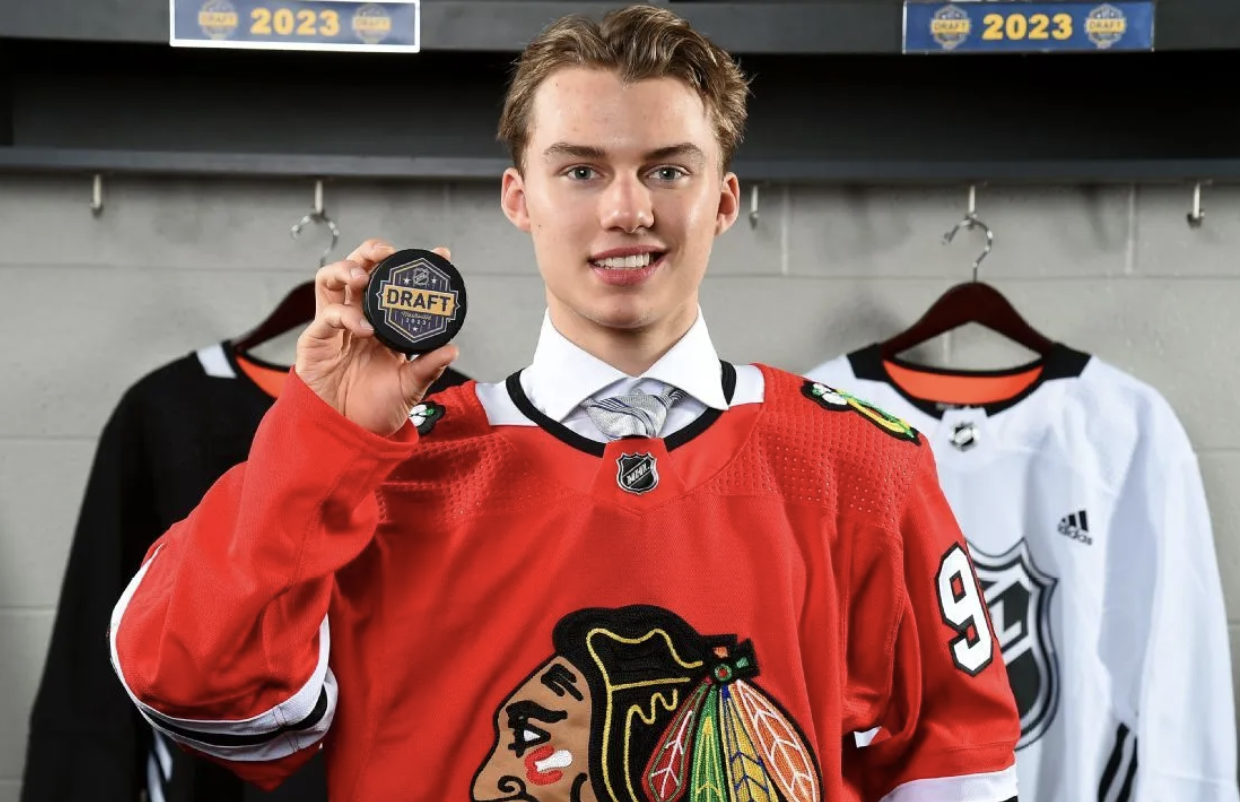 Kraken foe, Blackhawks Connor Bedard