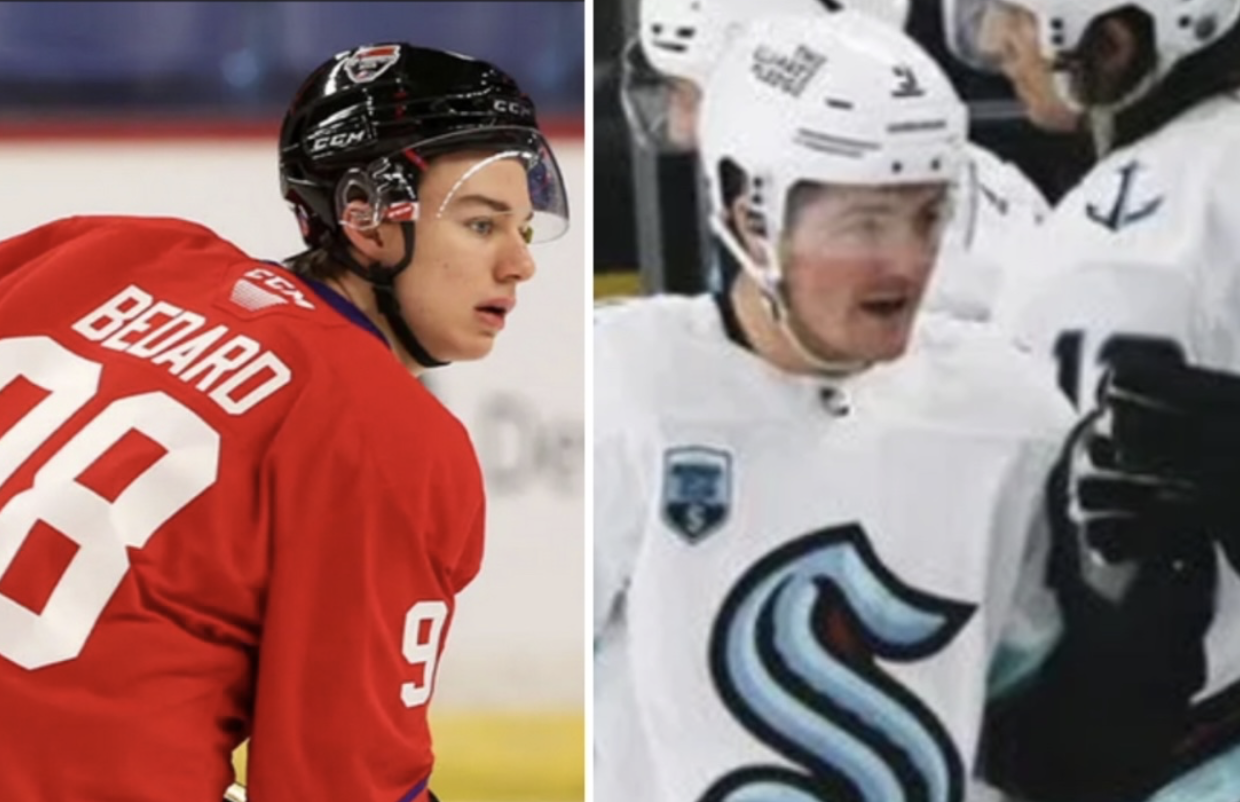 Blackhawks Bedard, Ex Kraken Donato