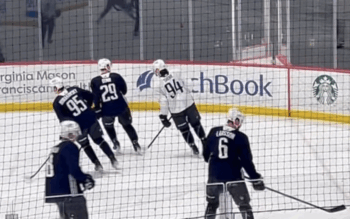 Seattle Kraken Getting Healthy At Practice (with Dunn and Beniers video)