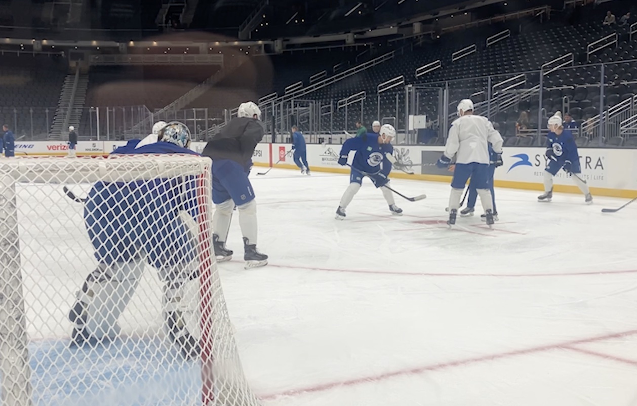 Canucks, am skate