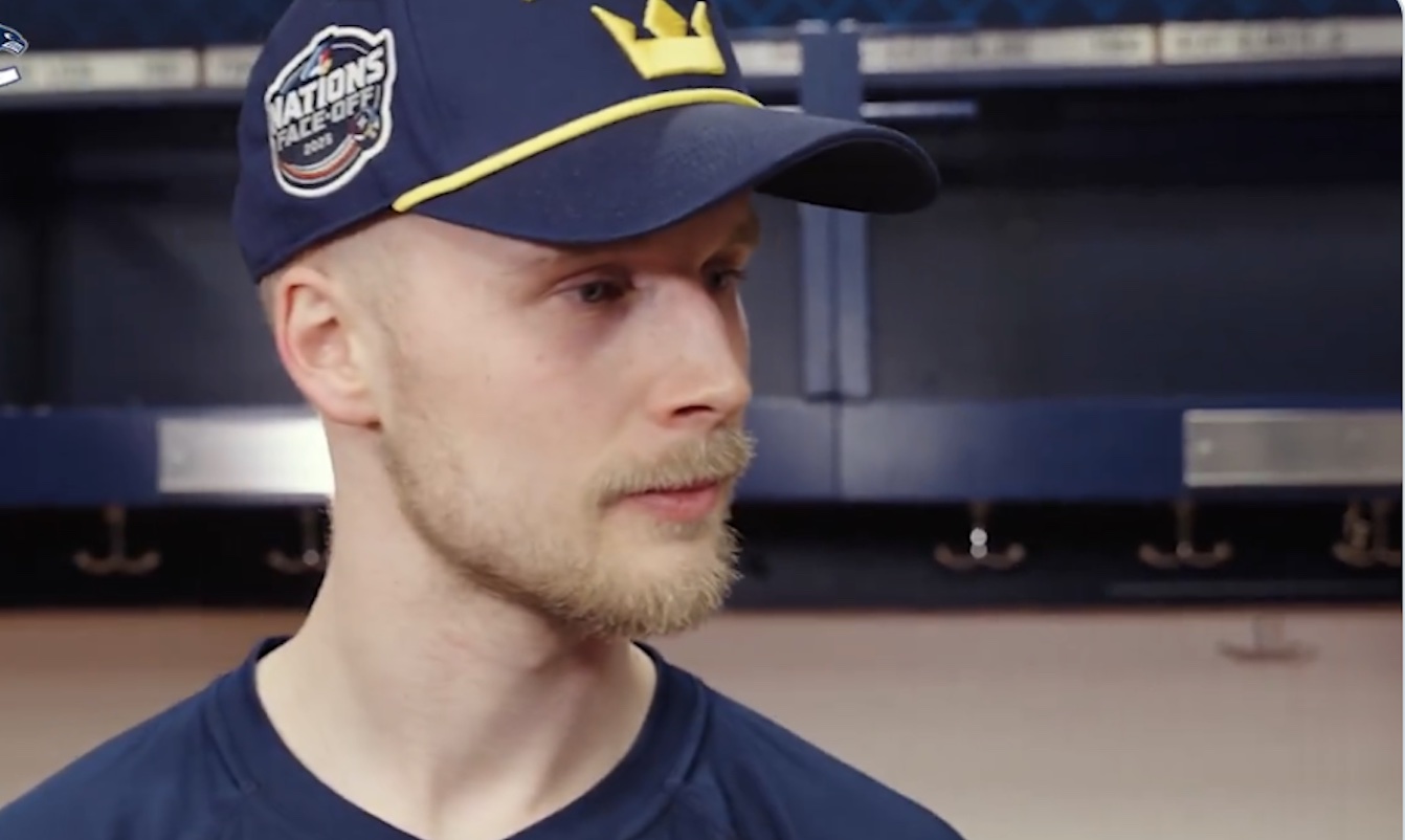 Canucks Pettersson, Team Sweden