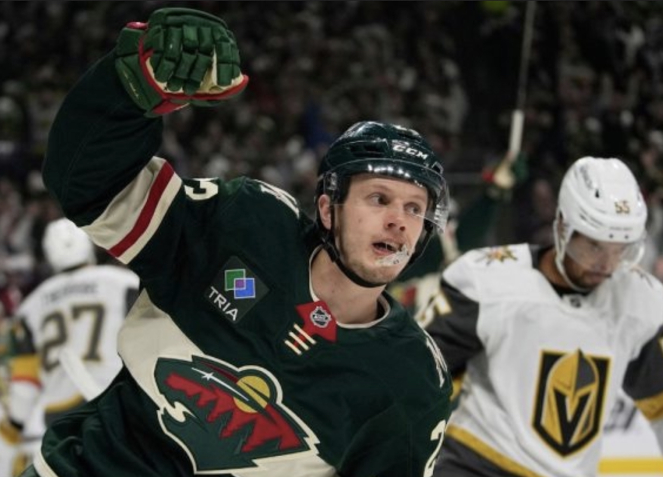 No Canucks, Wild Rossi