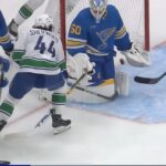 Canucks Steal 4-3 Shoot-Out Win From No-Finish Blues