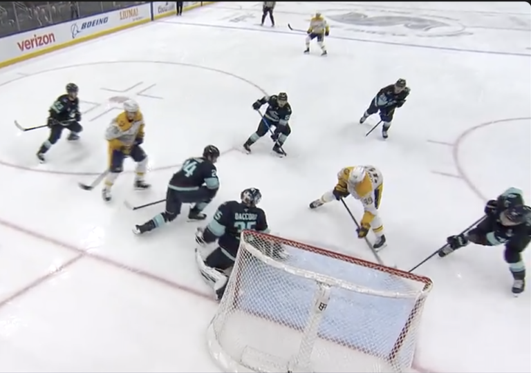 Read more about the article Kraken Blow Early Lead, Lose 4-2 To Predators