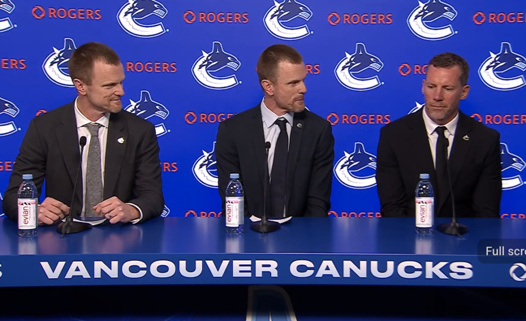 Canucks, new management