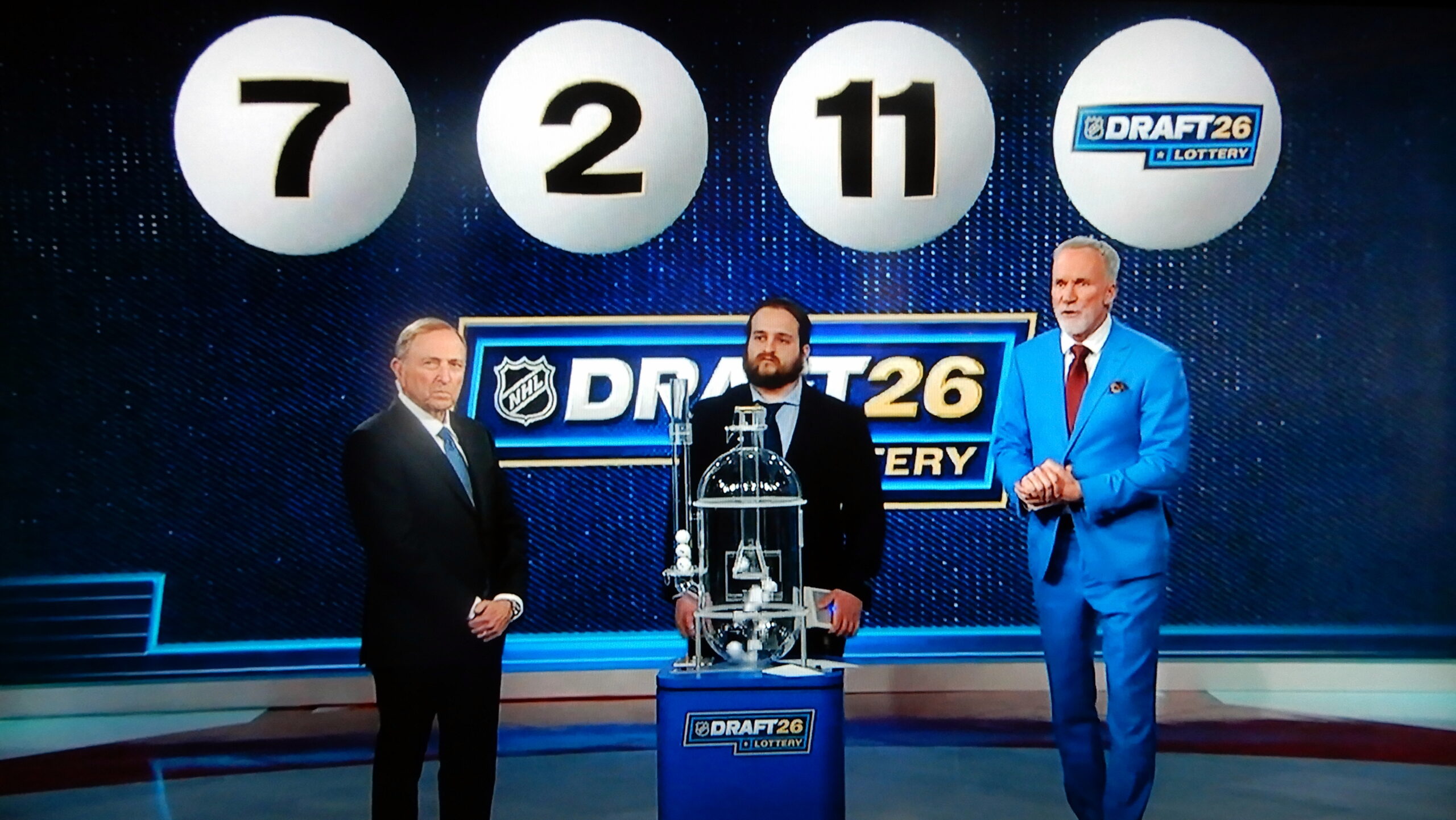Canucks, Kraken, Draft Lottery