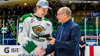 Photos From Unforgettable Night For Kraken Prospect, Everett Silvertips
