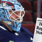 That Time Kraken Goalie Got a Kick Out Of Partner’s Kick Save