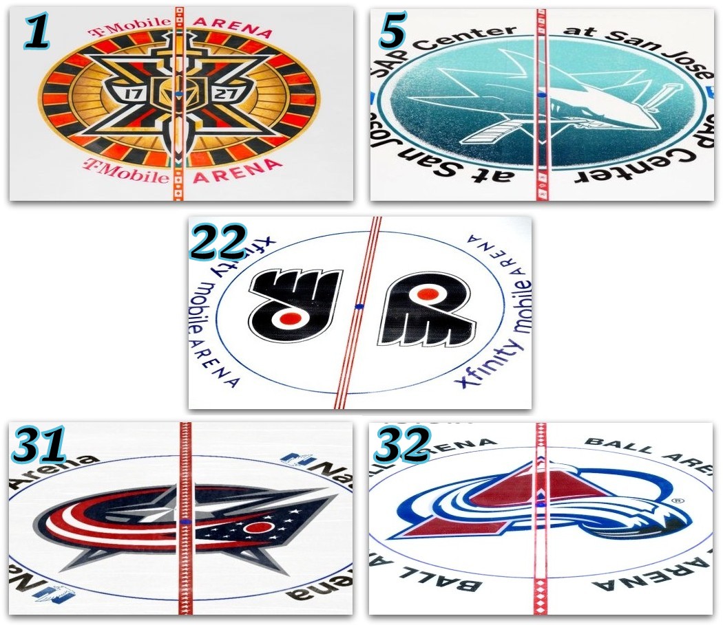 Kraken, Center Ice Logos