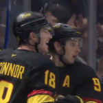 Feisty Canucks Finish Strong Over Flames, 4-1