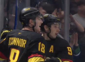 Feisty Canucks Finish Strong Over Flames, 4-1