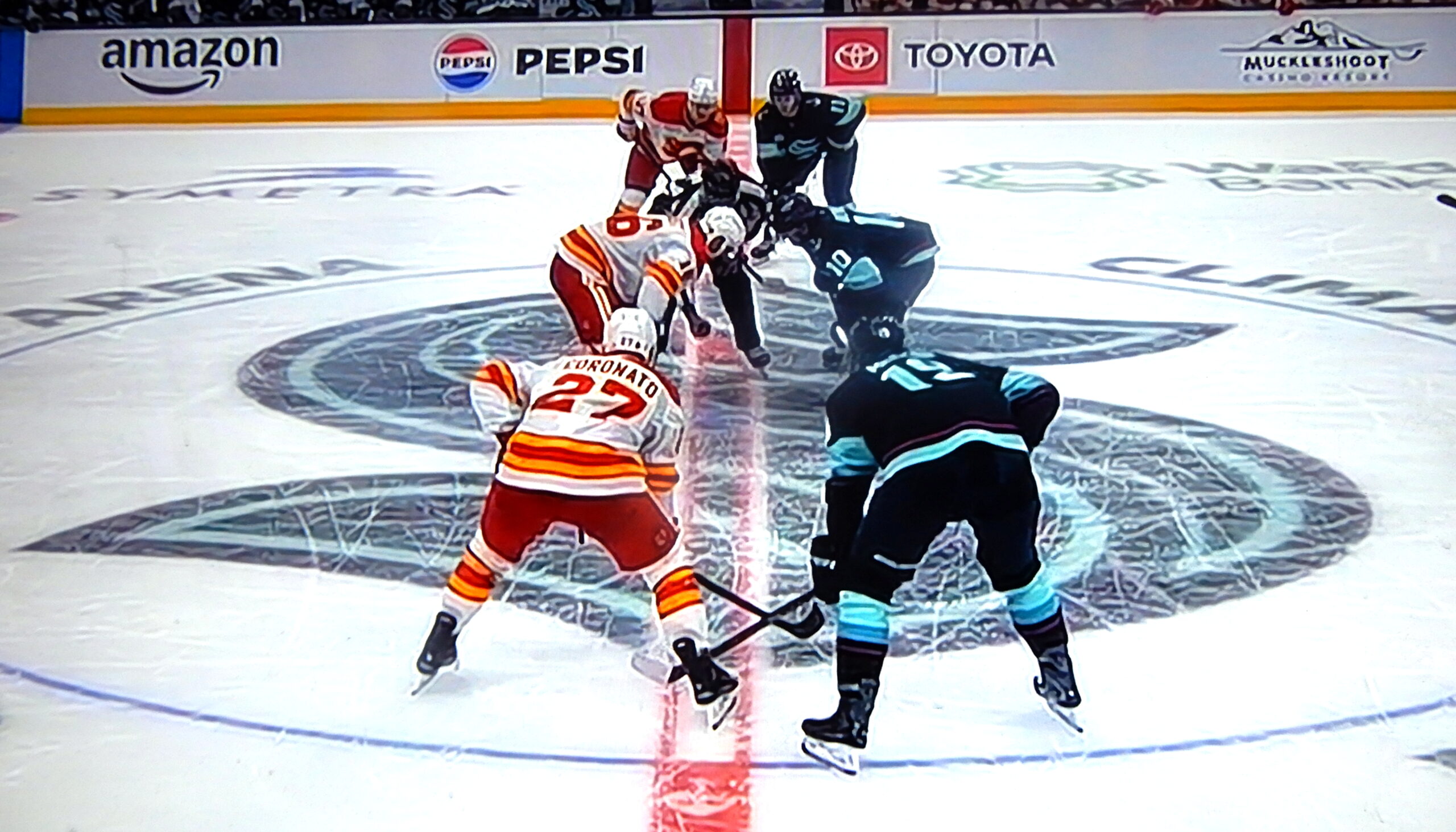 Kraken, faceoff